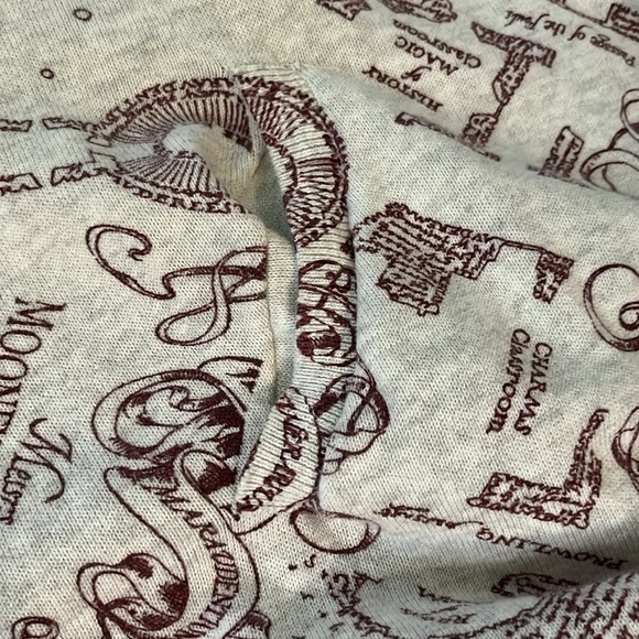 Harry Potter Maruader’s Map Cardigan - Picture 3 of 5